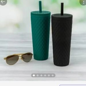 Zak Designs Cora 24 oz. Insulated Tumbler with Straw, 2 Pack